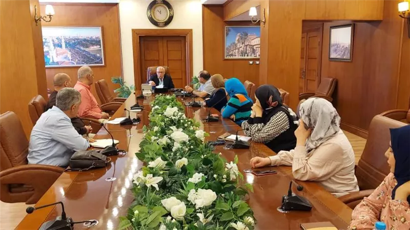 محافظ بورسعيد يتابع مستجدات العمل في تطوير المرحلة التانية من منطقة فاطمة الزهراء