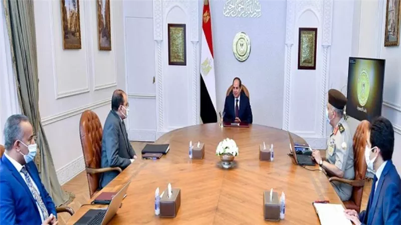 عاجل | الرئيس السيسي يتابع الموقف الإنشائي والهندسي لعدد من مشروعات الهيئة الهندسية بالعاصمة الإدارية