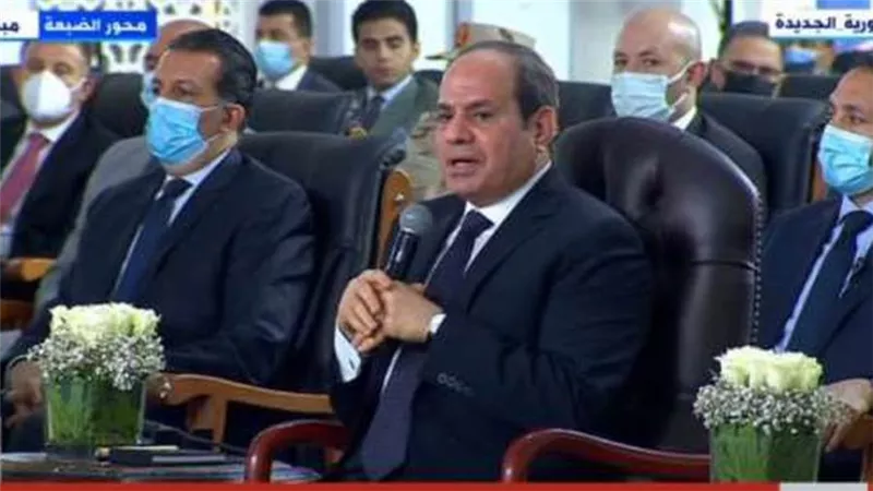 ملخص تصريحات الرئيس السيسي اليوم خلال افتتاح مشروع «مستقبل مصر»