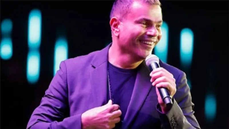 بالصور..عمرو دياب يتألق بحفل غنائى فى الشيخ زايد