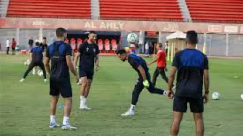 السولية يشارك في التدريبات الجماعية للأهلي