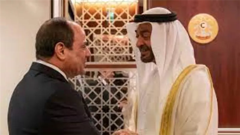 محمد بن زايد خلال لقائه مدبولي: تحية للرئيس السيسي ولمصر مزيداً من التقدم والازدهار