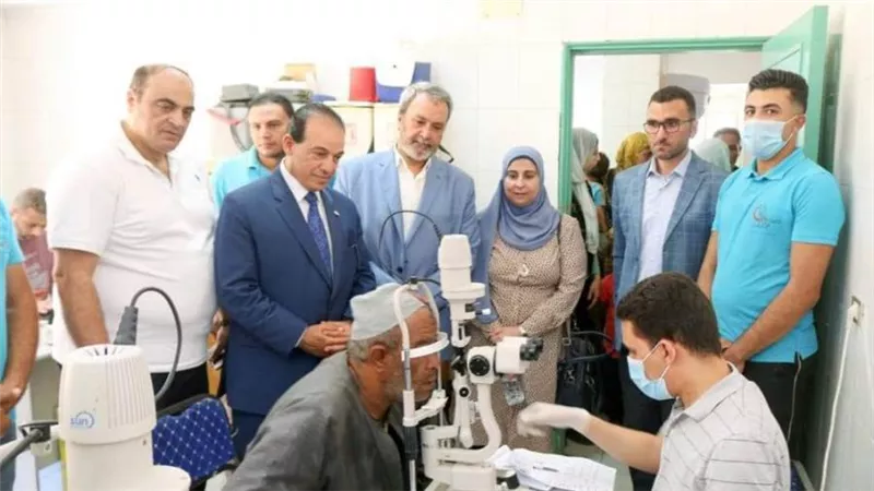 قافلة جامعة طنطا تقدم خدماتها العلاجية بالمجان لـ 1691 مواطناً بالبحيرة 