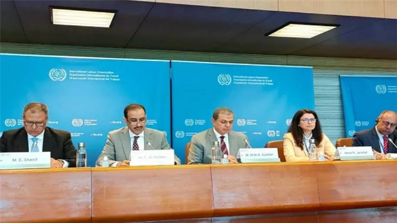 مؤتمر العمل الدولي يواصل أعماله بجنيف.. و«سعفان» يرأس الاجتماع التنسيقي الأول للمجموعة العربية (صور)