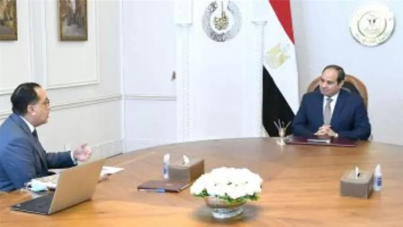 الرئيس السيسى يطلع على نتائج زيارة الوفد الحكومى برئاسة مدبولي إلى الإمارات