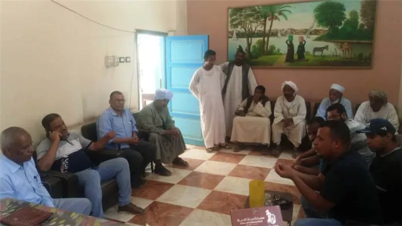 وحدة حياة كريمة تتفقد مشروعات المبادرة بقرية وادي خريت بأسوان