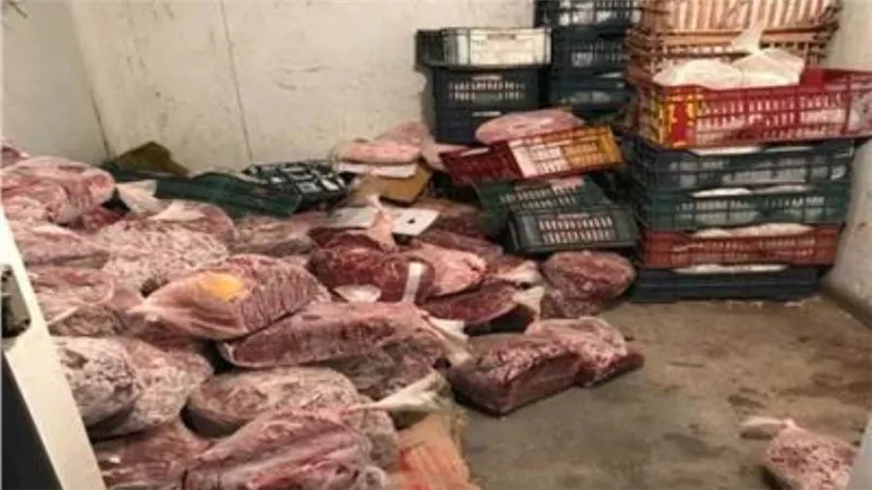 ضبط 3.95 طن لحوم فاسدة داخل مصنع بالجيزة