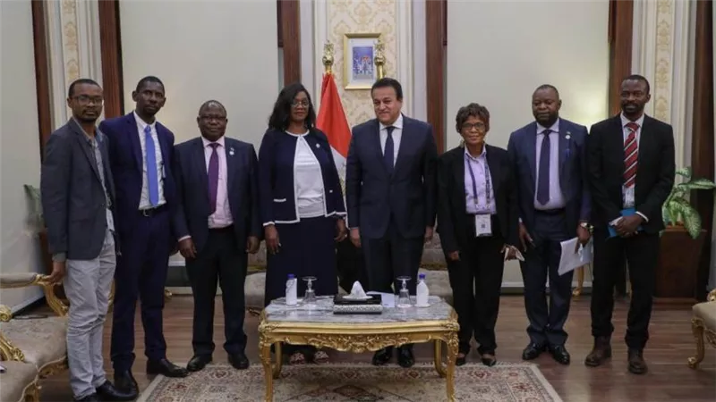 جهود ضخمة واجتماعات مكثفة للدكتور خالد عبد الغفار على هامش فعاليات المؤتمر الطبى الأفريقى الأول