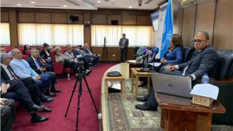 غادة والي تتحدث عن مواجهة الجرائم البيئية في صالون معهد التخطيط القومي
