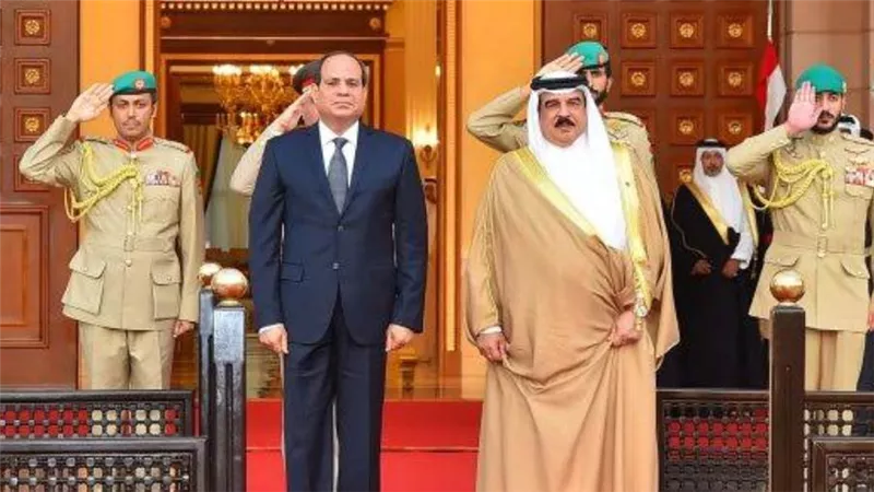 السيسي يصل إلى المنامة في زيارة رسمية لمملكة البحرين