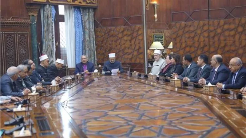 شيخ الأزهر يستقبل رئيس الطائفة الإنجيلية للتهنئة بعيد الأضحى المبارك 