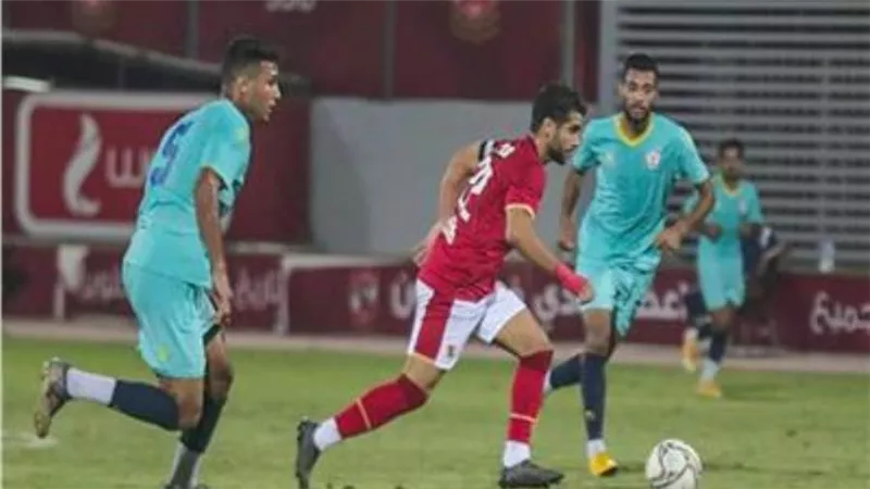 الشوط الأول.. الأهلي يتقدم على بتروجيت بهدف أفشة في نصف نهائي كأس مصر