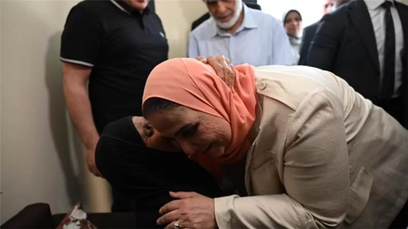 وزيرة التضامن ومحافظ بني سويف يفتتحان مشروع إعمار 330 منزلا في الفشن (صور)