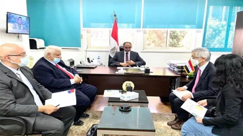 نائب وزير الإسكان يلتقي ممثلي الوكالة اليابانية للتعاون الدولي وجامعة Gifu اليابانية لبحث أُطر التعاون (صور)