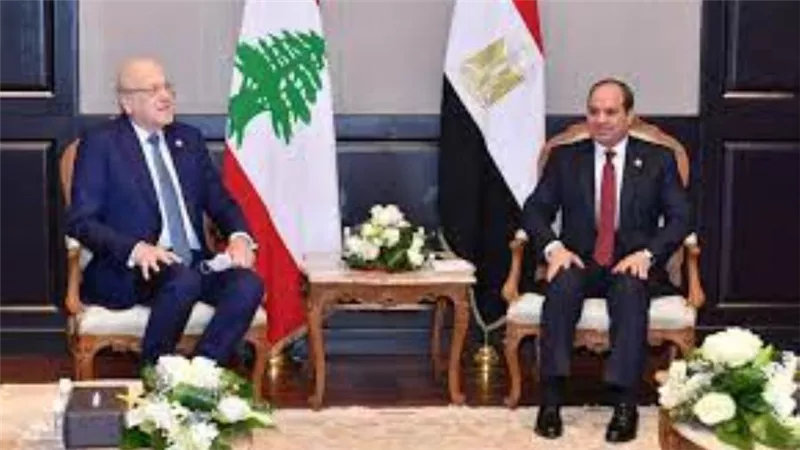 السيسي وميقاتي يتبادلان التهاني بماسبة عيد الأضحى