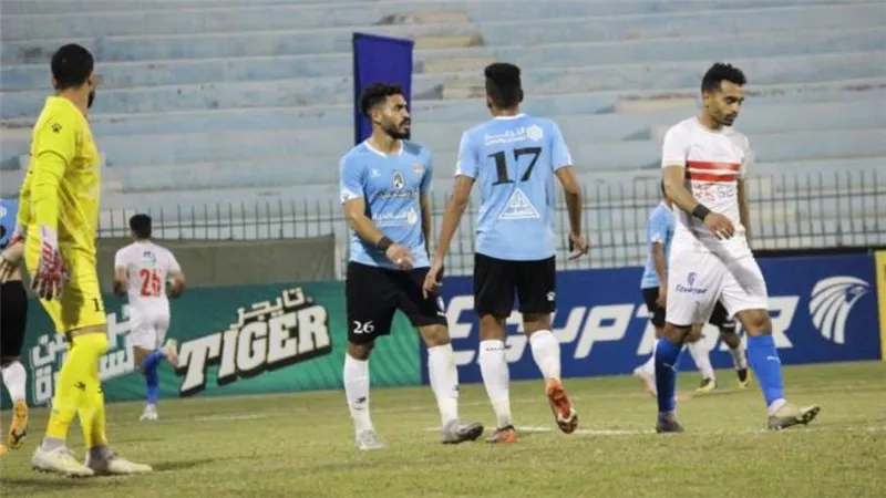  الشوط الأول.. التعادل السلبي يحسم موقعة الزمالك وغزل المحلة