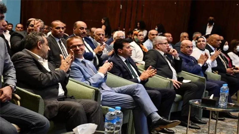 وزير الرياضة يشهد مراسم قرعة دوري مراكز الشباب حياة كريمة النسخة التاسعة (صور)