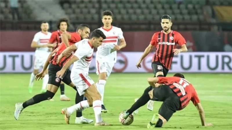 التعادل السلبي يحسم نتيجة الشوط الأول بين الزمالك وفيوتشر