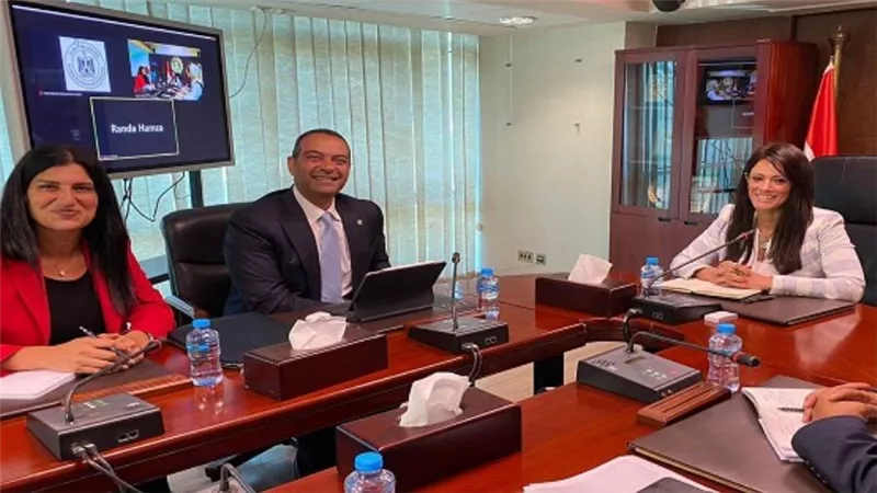 وزيرة التعاون الدولي تبحث مع المدير التنفيذي لصندوق مصر السيادي فرص التعاون المشترك