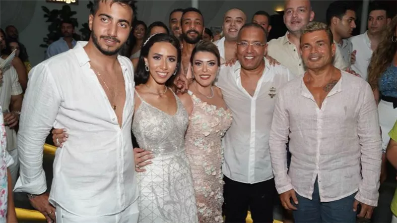 بالصور.. خطوبة فيروز خالد صلاح بحضور عمرو دياب وياسين منصور ومحمد حلاوة وهانى سعد ونجوم السياسة والفن والاقتصاد والإعلام بالساحل الشمالى