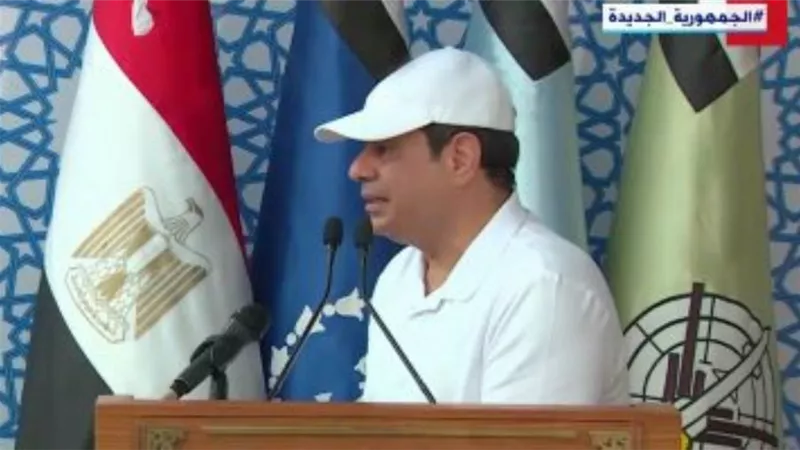 الرئيس السيسي: لدينا احتياطيات من السلع تكفينا حتى نهاية العام