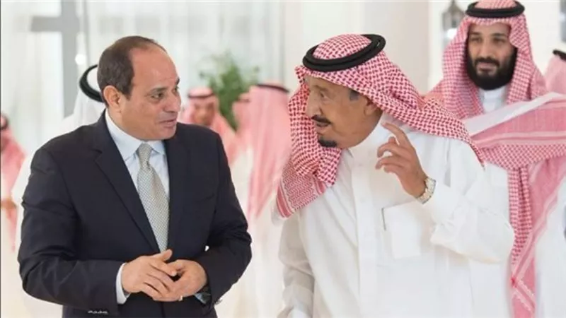 الملك سلمان وولي العهد السعودي يعزيان السيسي في ضحايا حريق كنيسة أبو سيفين