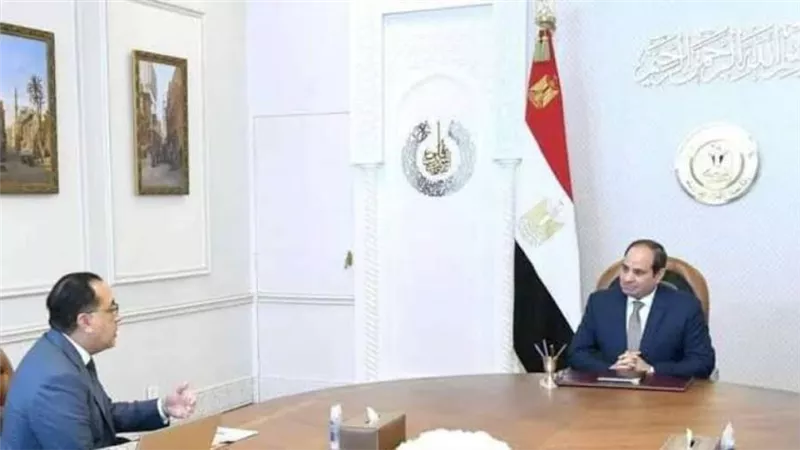 السيسي يلتقي رئيس مجلس إدارة شركة سكك حديد ألمانيا