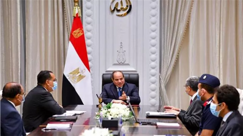 الرئيس السيسي يتابع مشروعات الاستصلاح الزراعي بالدلتا الجديدة 