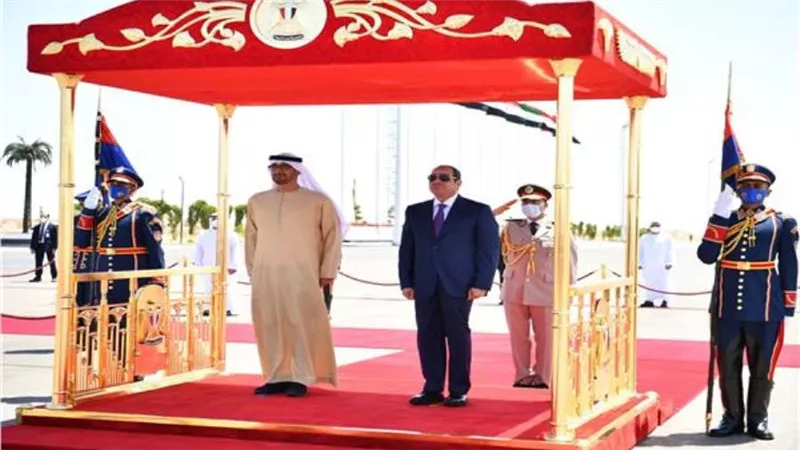 الرئيس السيسي يستقبل الشيخ محمد بن زايد رئيس دولة الإمارات.. صور 