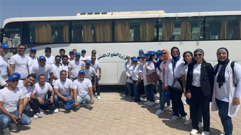 إقبال كبير على معرض وزارة الطيران في ملتقى شباب العاصمة الإدارية