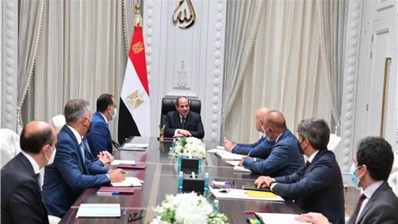 الرئيس السيسي يستقبل الرئيس التنفيذي لشركة إيني الإيطالية للبترول 