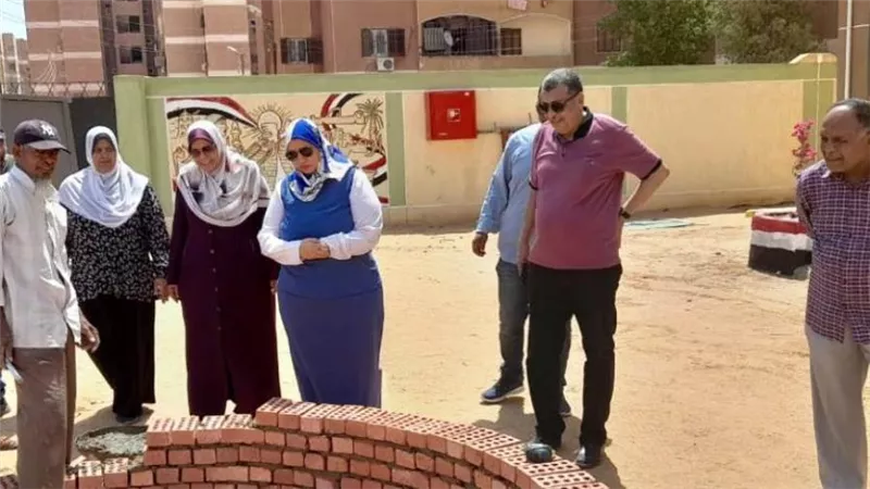 نائبة محافظ أسوان تتابع استعداد 1460 مدرسة لاستقبال الطلاب في العام الجديد