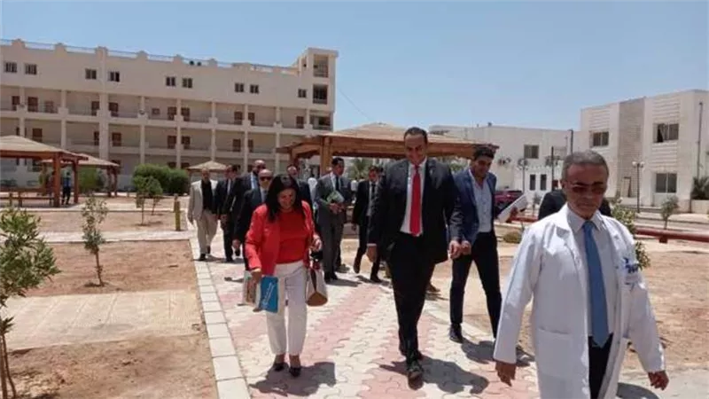 تجهيز مستشفى شرم الشيخ الدولي كنموذج لأول منشأة صحية خضراء في مصر