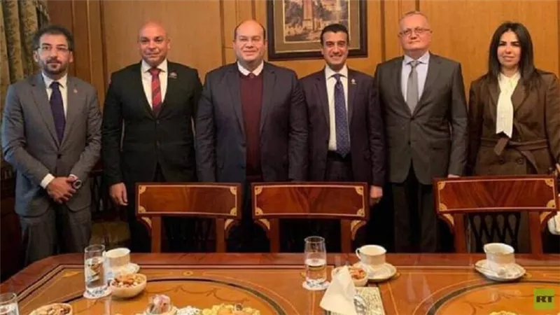 سفيرنا بموسكو يلتقي وفد الشباب المصري الزائر لروسيا