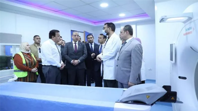 وزير الصحة يتفقد مستشفى صدر الفيوم.. ويوجه بسرعة الانتهاء من أعمال التطوير الجارية بالمبنى الرئيسي (صور)