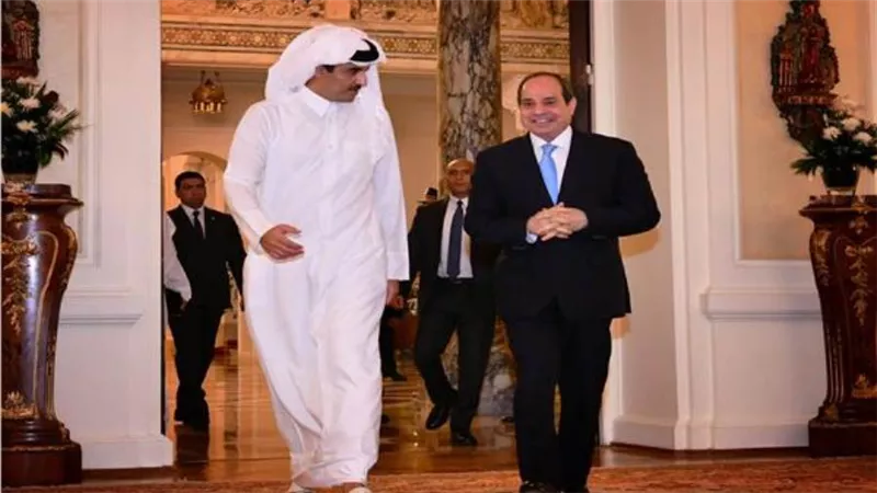 الرئيس السيسي يتوجه للدوحة في زيارة تعد الأولى من نوعها لدولة قطر 
