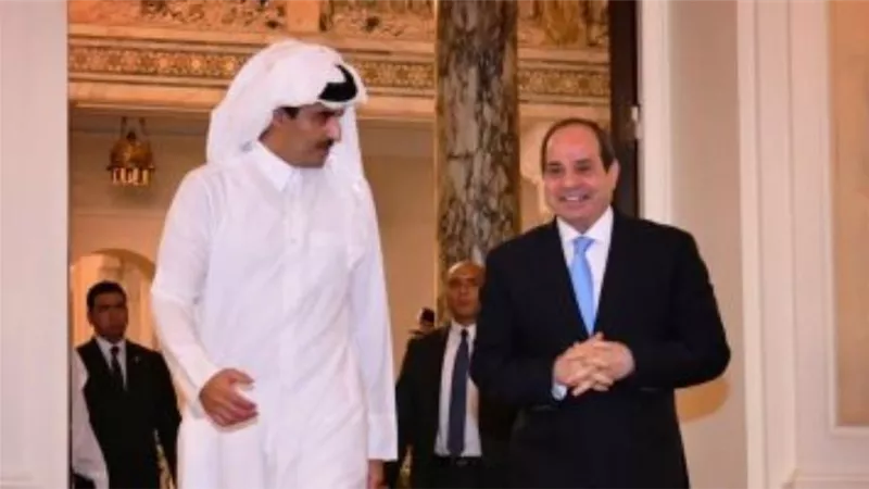 وكالة الأنباء القطرية: زيارة الرئيس السيسى تأكيد على تطوير العلاقات الثنائية