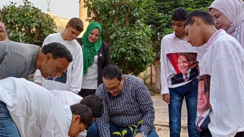 وكيل تعليم الغربية.. يشهد تفعيل المبادرة الرئاسية 