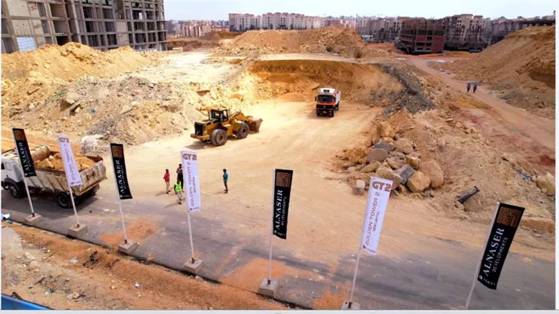  الناصر للتطوير العقاري تبدء أعمال الحفر بثاني مشروعاتها بالعاصمة الإدارية