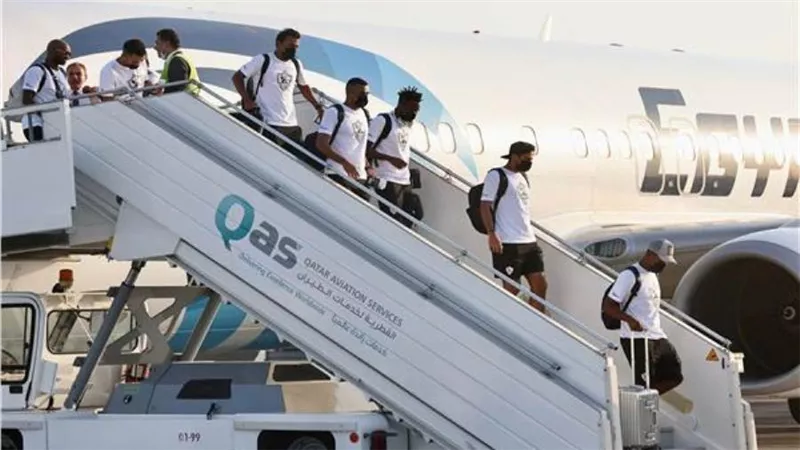 بعثة الزمالك تصل إلى قطر استعدادا لمواجهة الهلال السعودي 