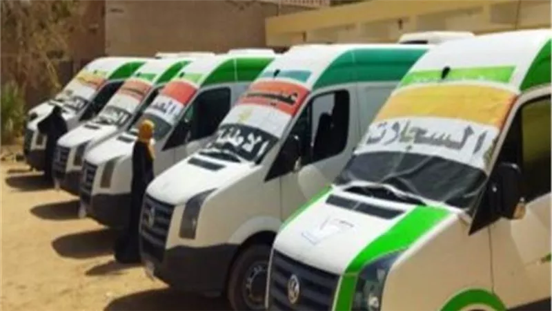 ننشر خريطة توزيع ٨ قوافل طبية بالمحافظات اليوم وغدا ضمن مبادرة حياة كريمة..تعرف عليها   