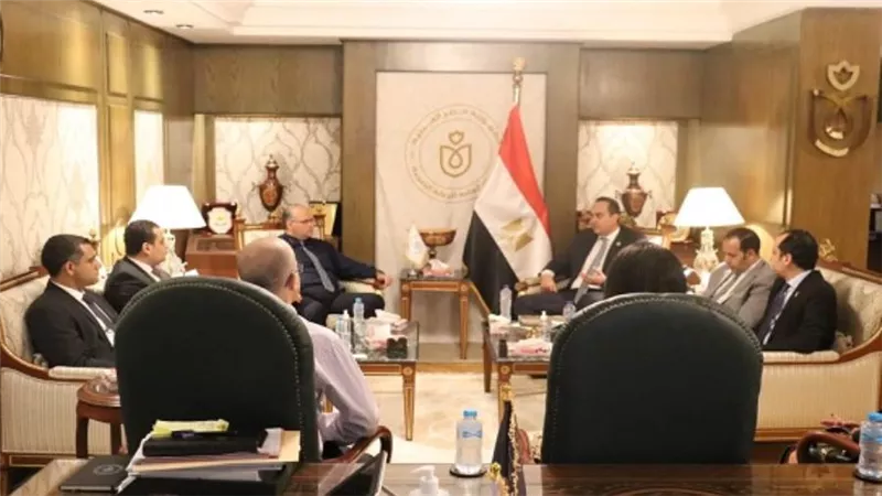 رئيس هيئة الرعاية الصحية يلتقي وفد ممثل لمجموعة ألاميدا للرعاية الصحية لبحث التعاون (صور)