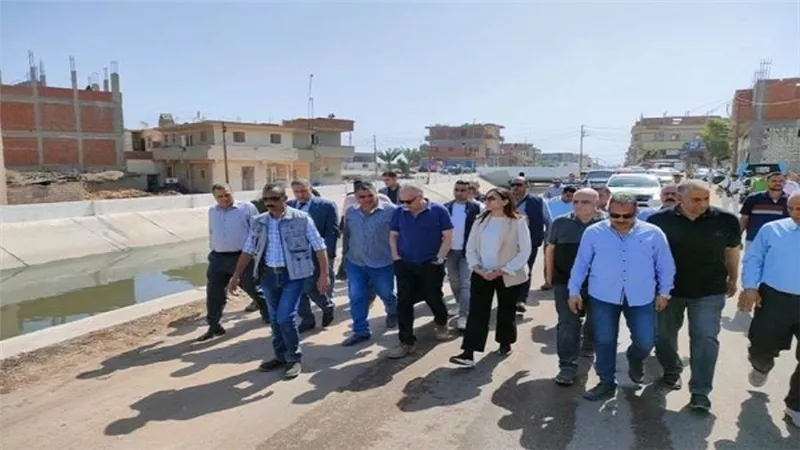 وزير الري يتفقد مشروعات الري في البحيرة (صور)