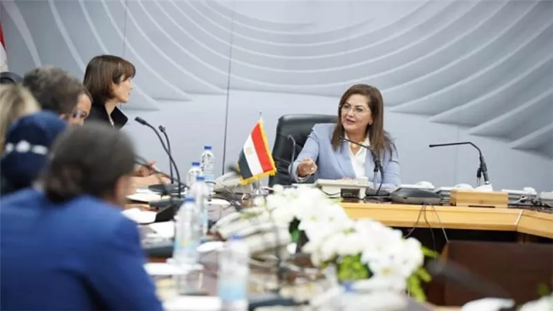 وزيرة التخطيط تلتقي المديرة الإقليمية للتنمية البشرية بالبنك الدولي (صور)