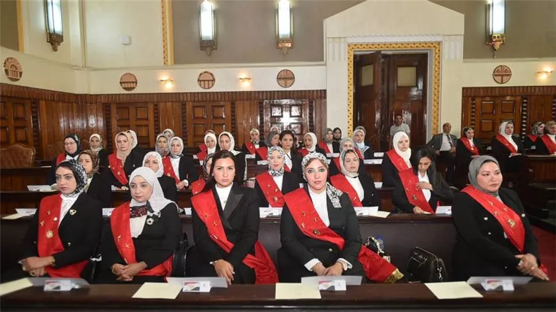 رئيس محكمة النقض يشهد مراسم أداء اليمين القانونية لقضاة المحاكم الابتدائية