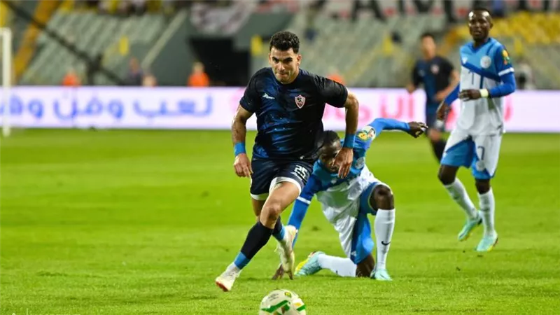 الزمالك يتقدم علي فلامبو البوروندى 1-0 فى الشوط الأول