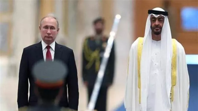بدء مباحثات فلاديمير بوتين والشيخ محمد بن زايد في بطرسبورج 