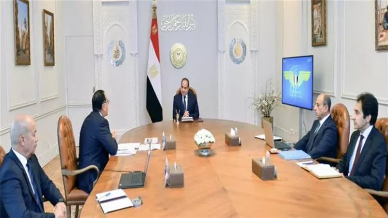 السيسي يوجه بتعزيز جهود النهوض بقطاع الطيران المدني وشركاته التابعة