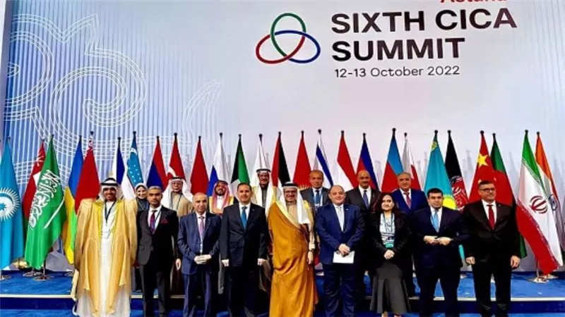 وزير التجارة يلقي كلمة مصر أمام القمة السادسة لمؤتمر التفاعل وتدابير بناء الثقة في أسيا 