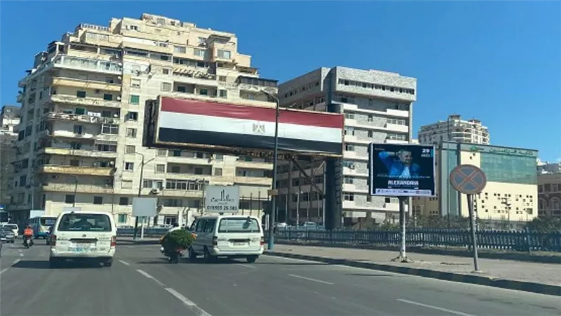 إعلانات حفل چورج وسوف تغزو شوارع وميادين الإسكندرية.. والشركة المنظمة تطرح فئة إضافية بعد نفاذ التذاكر (صور)